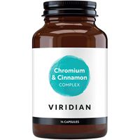 Viridian Chromium & Cinnamon Complex 14 Capsules